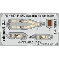 1/48 Scale Model Kit - Etching parts / P-47 Thunderbolt