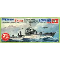 1/700 Scale Model Kit - SKY WAVE / Z-class destroyer & Junkers & Heinkel