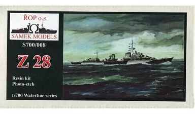 1/700 Scale Model Kit - Warship plastic model kit