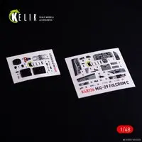 1/48 Scale Model Kit - Detail-Up Parts / Mikoyan MiG-29