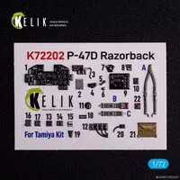 1/72 Scale Model Kit - Detail-Up Parts / North American P-51 Mustang