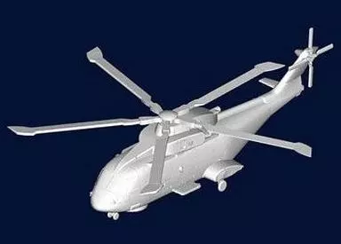1/350 Scale Model Kit - Helicopter