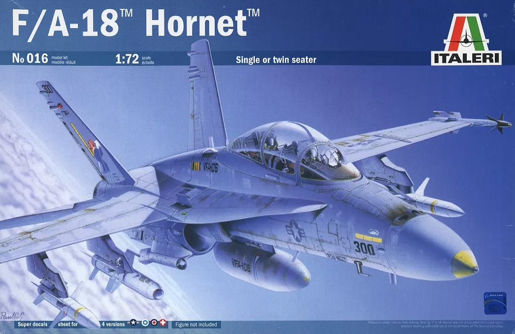 1/72 Scale Model Kit - Fighter aircraft model kits / F/A-18 Hornet