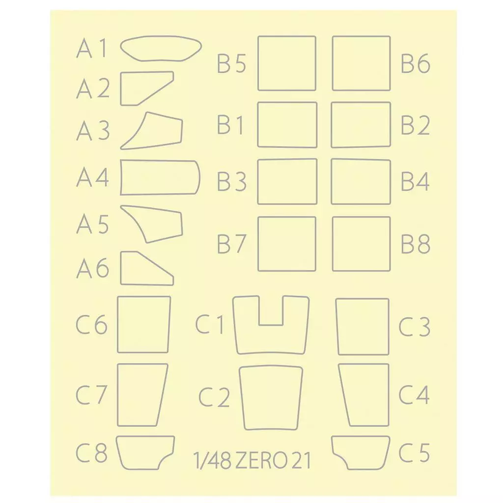 1/48 Scale Model Kit - Fighter aircraft model kits