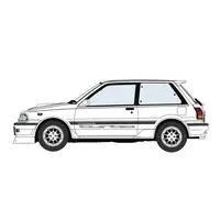 1/24 Scale Model Kit - Vehicle / Toyota Starlet