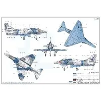 1/48 Scale Model Kit - Fighter aircraft model kits / A-4 Skyhawk