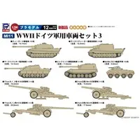1/700 Scale Model Kit - Tank / Sd.Kfz. 2 Kettenkrad & Jagdpanther
