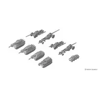 1/700 Scale Model Kit - Tank / Sd.Kfz. 2 Kettenkrad & Jagdpanther