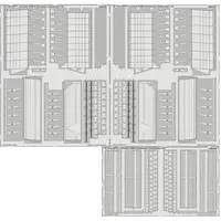 1/48 Scale Model Kit - Etching parts / Avro Lancaster