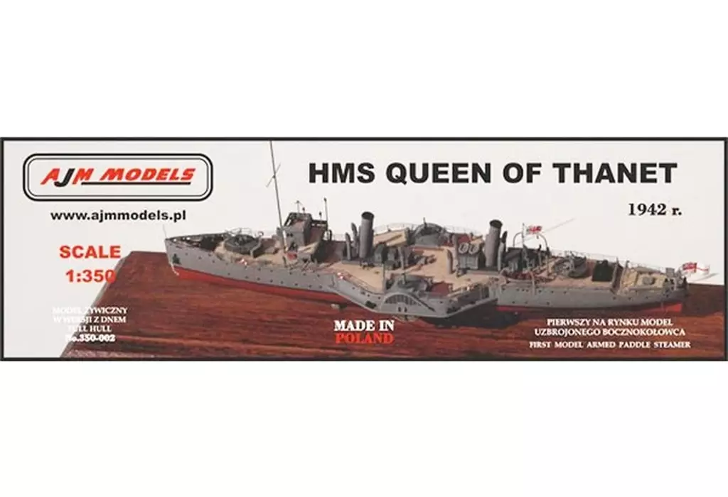 1/350 Scale Model Kit - Warship plastic model kit