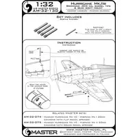 1/32 Scale Model Kit - Grade Up Parts / Hawker Hurricane
