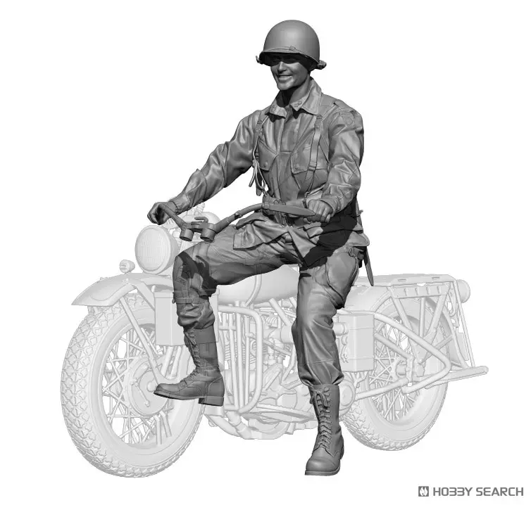 1/35 Scale Model Kit - Motorcycle