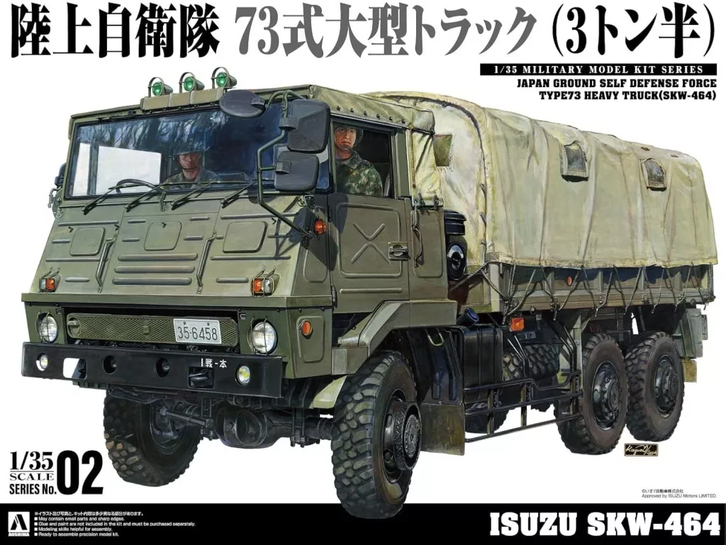 3･1/2t Truck(SKW-464) Model Kit