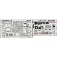 1/48 Scale Model Kit - Etching parts / P-39 Airacobra