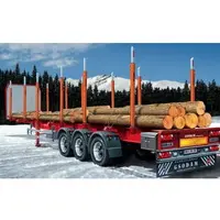 1/24 Scale Model Kit - Vehicle / Timber Trailer