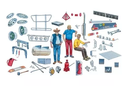 1/24 Scale Model Kit - Detail-Up Parts