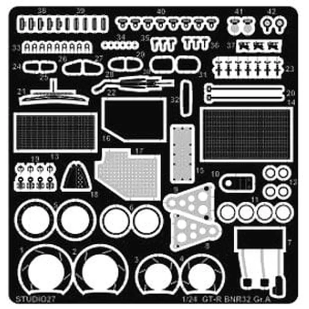 1/24 Scale Model Kit - Etching parts