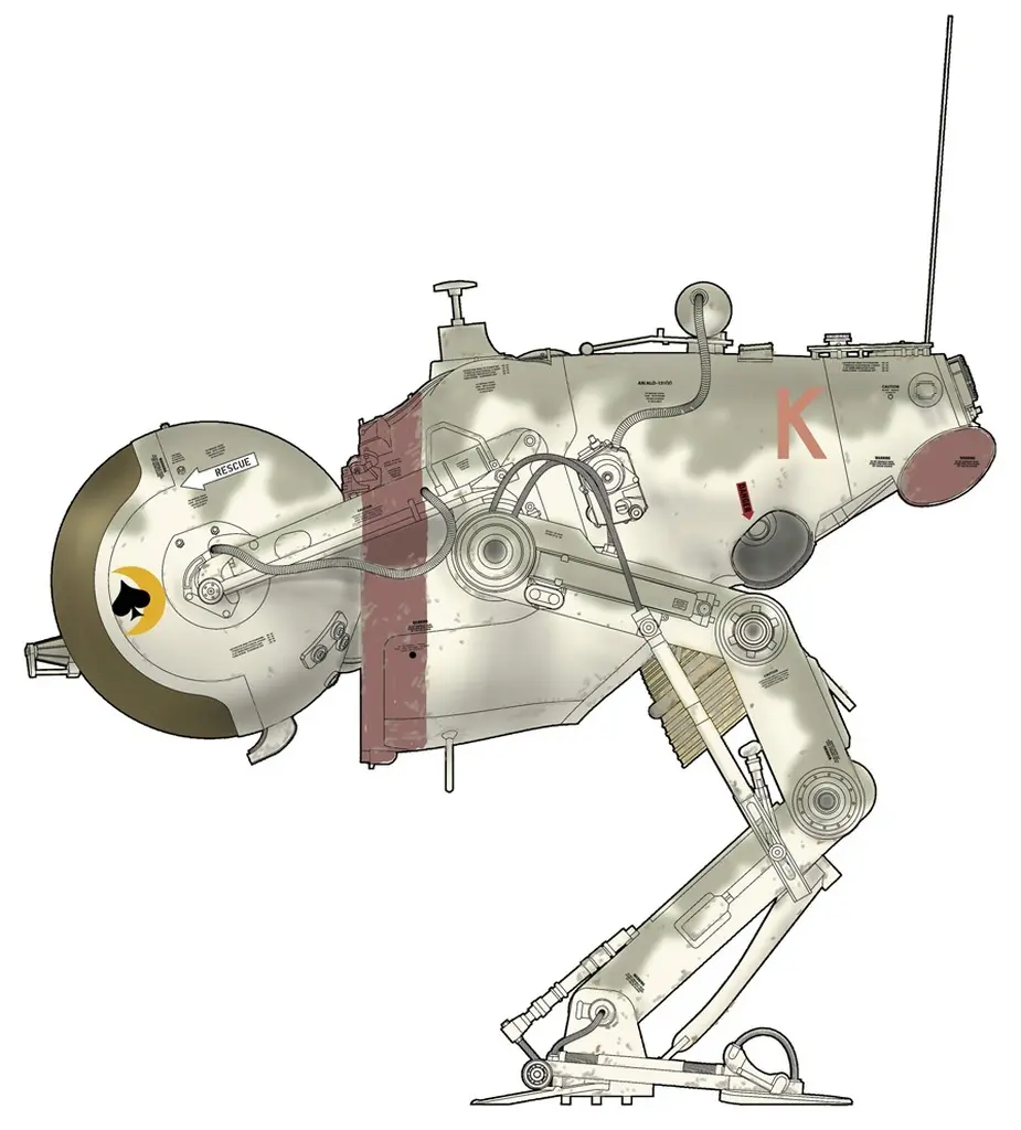 1/20 Scale Model Kit - Maschinen Krieger ZbV 3000 / Camel