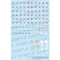 MEGAMI DEVICE M.S.G - MEGAMI DEVICE M.S.G PUNI☆MOFU KURO MAO EYE DECAL SET Model Kit