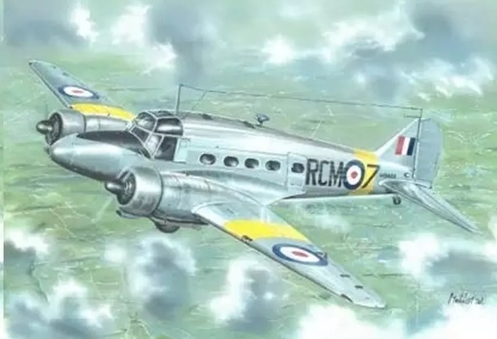1/72 Scale Model Kit - Trainer aircraft / Avro Anson