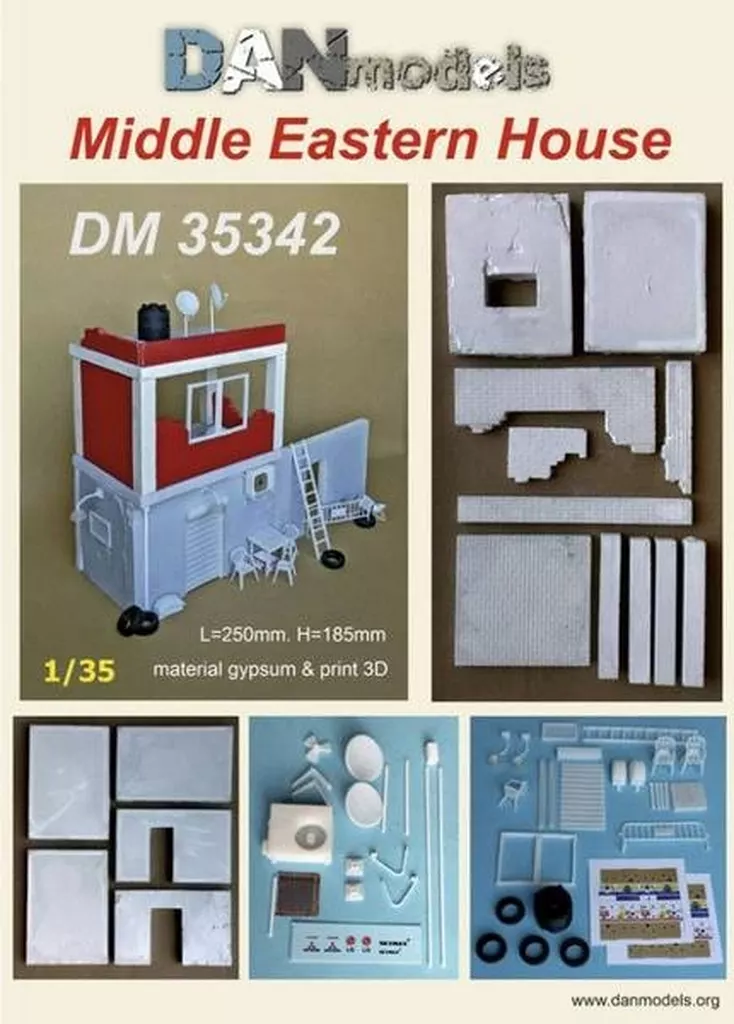 1/35 Scale Model Kit - Castle/Building/Scene