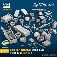 1/35 Scale Model Kit - Detail-Up Parts