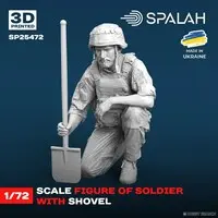 1/72 Scale Model Kit - People/Animals