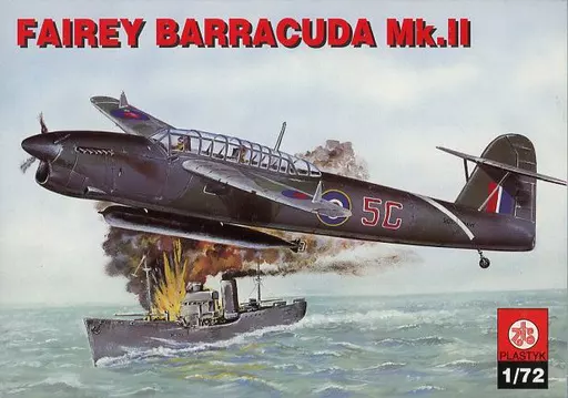 1/72 Scale Model Kit - Torpedo bomber / Fairey Barracuda