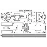 1/350 Scale Model Kit - Antarctic expedition ship