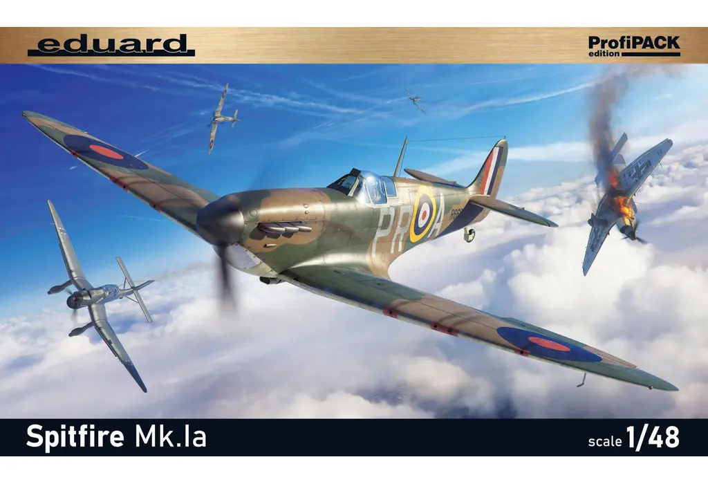 1/48 Scale Model Kit - Fighter aircraft model kits / Supermarine Spitfire