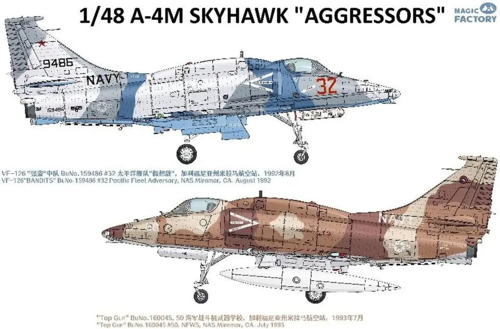 1/48 Scale Model Kit - Fighter aircraft model kits / A-4 Skyhawk