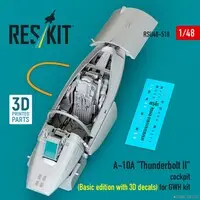 1/48 Scale Model Kit - Detail-Up Parts / Fairchild Republic A-10 Thunderbolt II