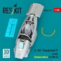 1/48 Scale Model Kit - Detail-Up Parts / Fairchild Republic A-10 Thunderbolt II