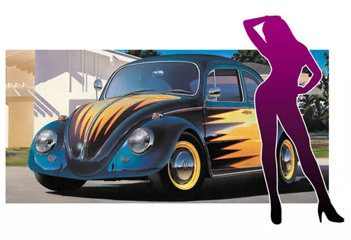 1/24 Scale Model Kit - Vehicle / Volkswagen Beetle