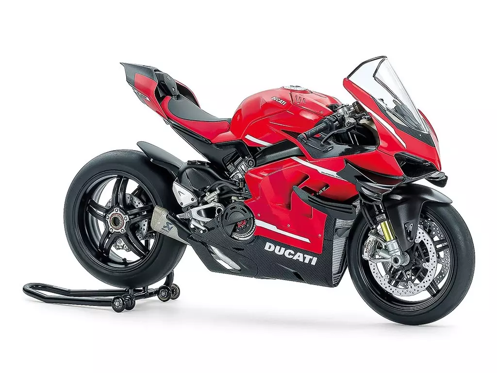1/12 SCALE DUCATI SUPERLEGGERA V4 with Racing Kit Model Kit