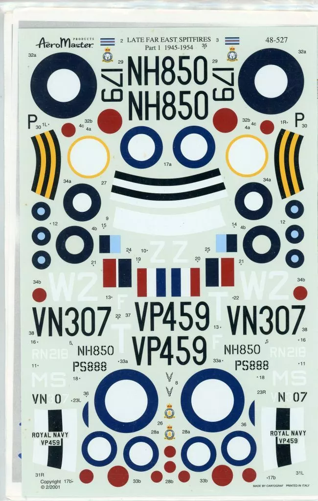 1/48 Scale Model Kit - Fighter aircraft model kits