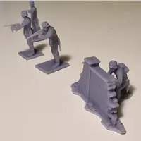 1/100 Scale Model Kit - 1/72 Scale Model Kit - Tank / Infantry