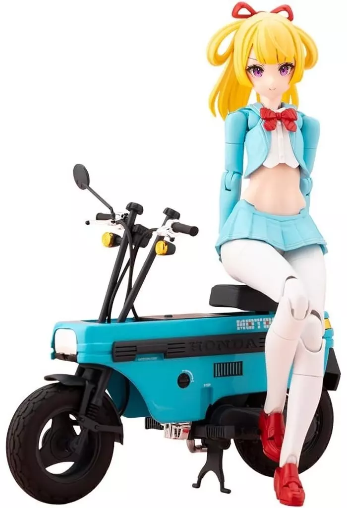 Plastic Model Kit - MEGAMI DEVICE / Knight (BUSTER DOLL) & Honda AB12 Motocompo