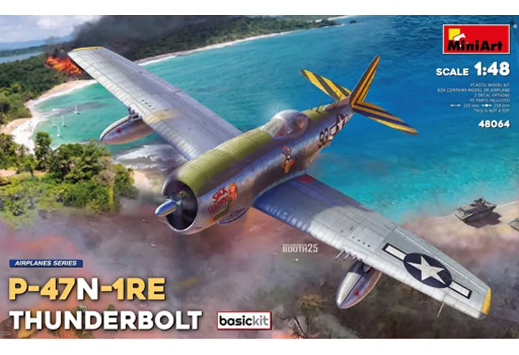 1/48 Scale Model Kit - Fighter aircraft model kits / P-47 Thunderbolt