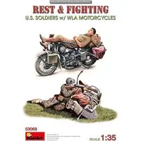 1/35 Scale Model Kit - Motorcycle