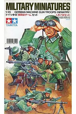 1/35 SCALE GER. MACHINE GUN TROOPS Model Kit