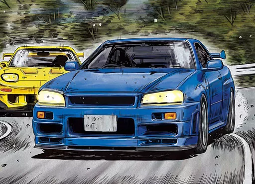 1/24 Scale Model Kit - Initial D / SKYLINE