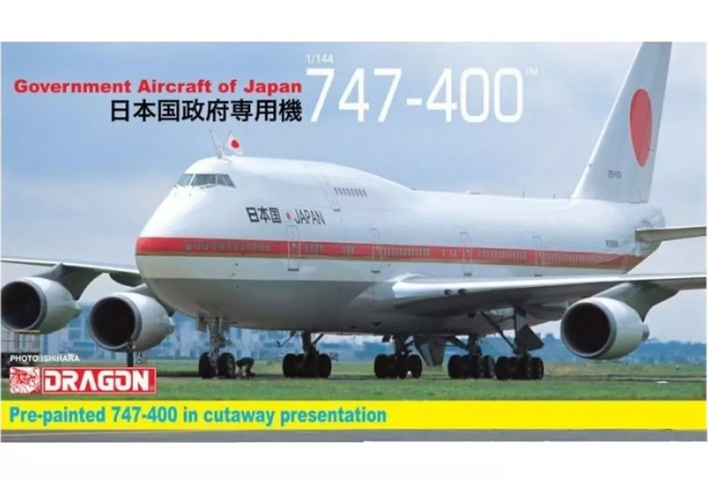 1/144 Scale Model Kit - Japan Self-Defense Forces / Boeing 747-400