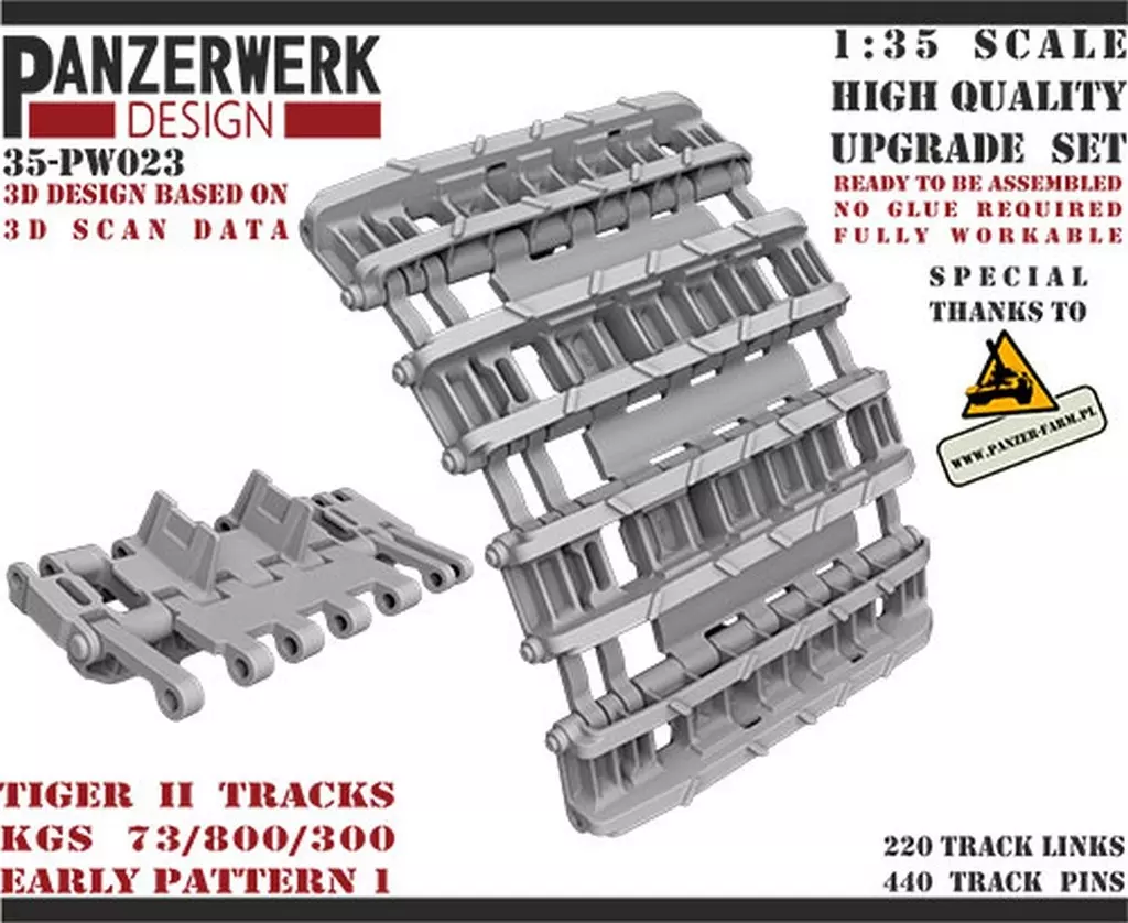 1/35 Scale Model Kit - Grade Up Parts