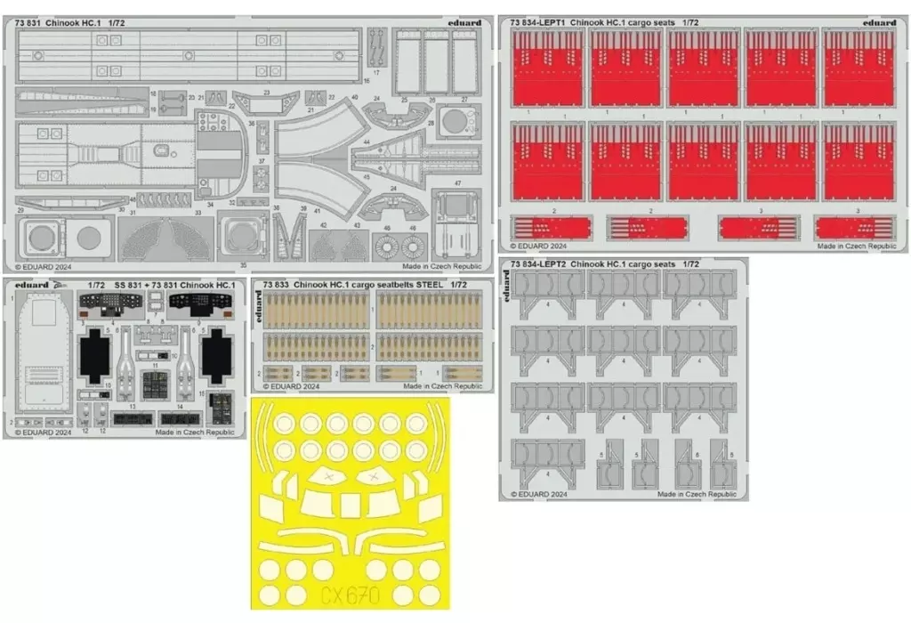 1/72 Scale Model Kit - Grade Up Parts