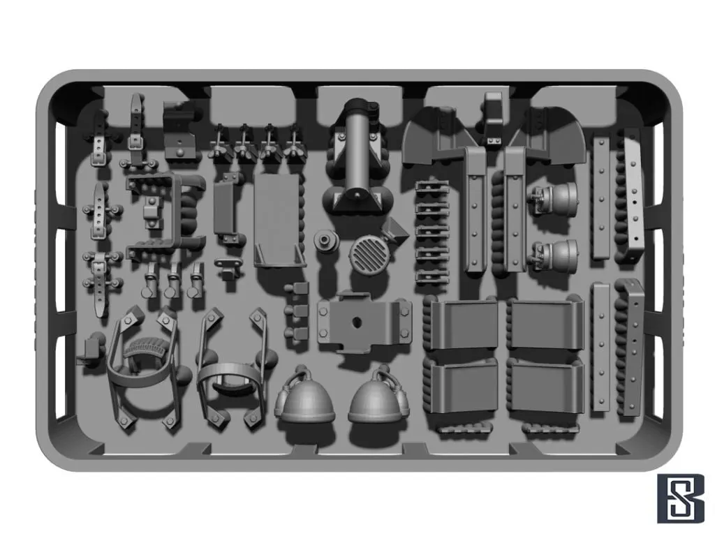1/35 Scale Model Kit - Grade Up Parts