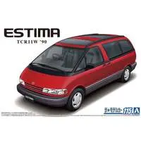 1/24 TOYOTA TCR11W ESTIMA TWIN MOON ROOF '90 Model Kit