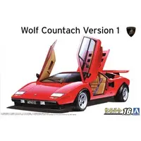 1/24 Scale Model Kit - Lamborghini / Countach