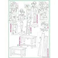 1/24 Scale Model Kit - GIRLS-und-PANZER / Nishizumi Miho & Akiyama Yukari