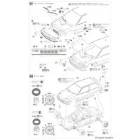 1/24 Scale Model Kit - Honda